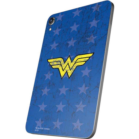 DC Comics Wonder Woman Emblem on Flag Apple iPad Mini Skin