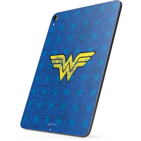 DC Comics Wonder Woman Emblem on Flag Apple iPad Pro Skin