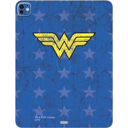 DC Comics Wonder Woman Emblem on Flag iPad Pro 13in M4 (2024) Skin