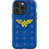DC Comics Wonder Woman Emblem on Flag iPhone 15 Pro Impact Case