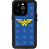 DC Comics Wonder Woman Emblem on Flag iPhone 15 Pro Waterproof Case