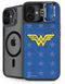DC Comics Wonder Woman Emblem on Flag iPhone 16 Kickstand Case