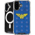 DC Comics Wonder Woman Emblem on Flag iPhone 16 MagSafe Case