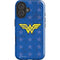DC Comics Wonder Woman Emblem on Flag iPhone 16 Plus Impact Case