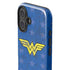 DC Comics Wonder Woman Emblem on Flag iPhone 16 Plus Impact Case