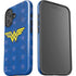 DC Comics Wonder Woman Emblem on Flag iPhone 16 Plus Impact Case