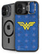 DC Comics Wonder Woman Emblem on Flag iPhone 16 Plus Kickstand Case