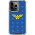 DC Comics Wonder Woman Emblem on Flag iPhone 16 Pro Max Clear Case