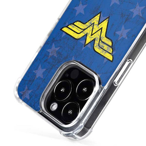 DC Comics Wonder Woman Emblem on Flag iPhone 16 Pro Max MagSafe Case