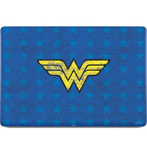DC Comics Wonder Woman Emblem on Flag MacBook Skins