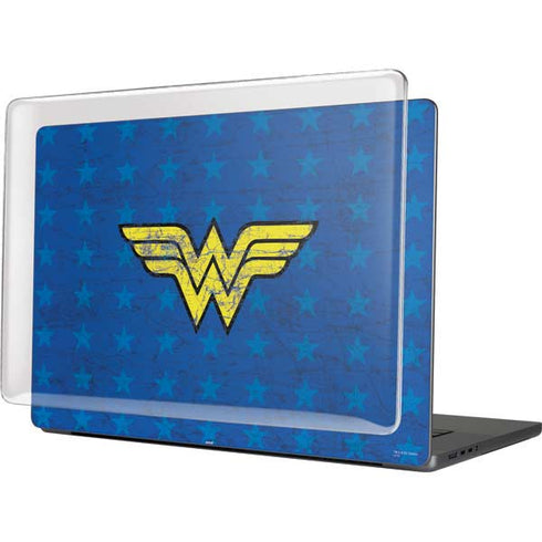 DC Comics Wonder Woman Emblem on Flag MacBook Cases