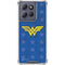 DC Comics Wonder Woman Emblem on Flag Moto G 5G (2025) Clear Case