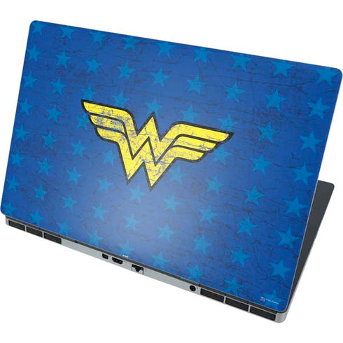 DC Comics Wonder Woman Emblem on Flag Dell Precision Skin