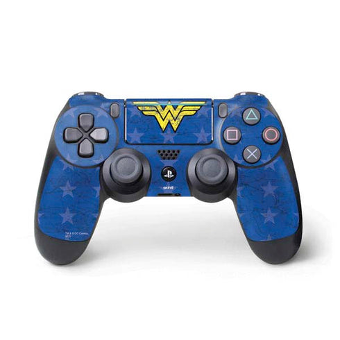 DC Comics Wonder Woman Emblem on Flag PlayStation PS4 Skins