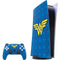 DC Comics Wonder Woman Emblem on Flag PlayStation PS5 Skins