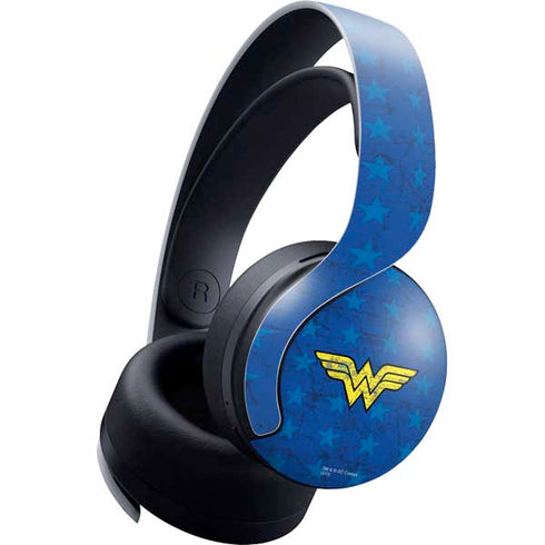 DC Comics Wonder Woman Emblem on Flag PlayStation PS5 Skins