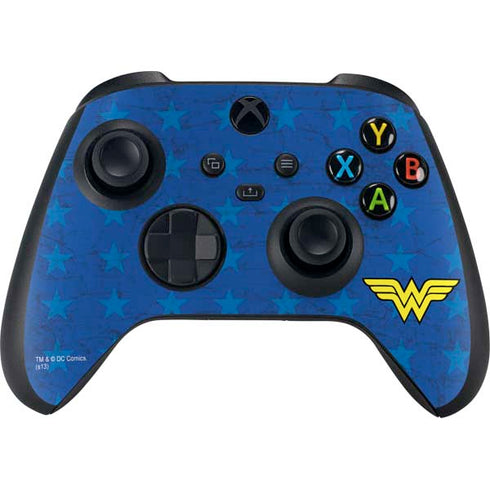 DC Comics Wonder Woman Emblem on Flag Xbox Series X Skins