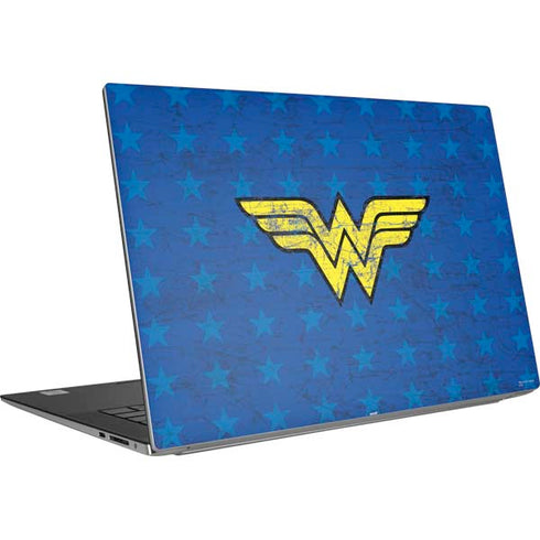 DC Comics Wonder Woman Emblem on Flag Dell XPS Skin