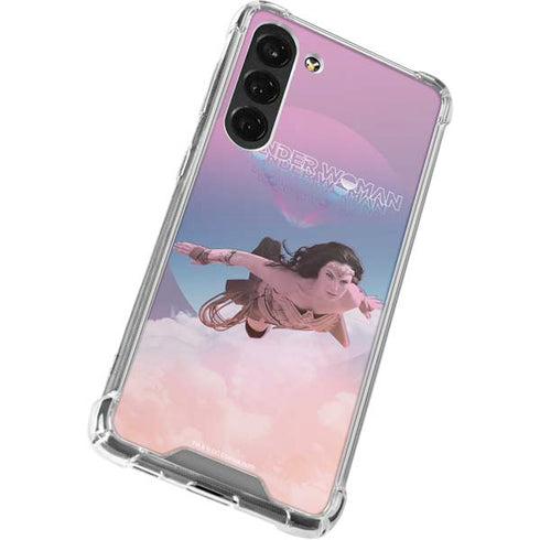 Wonder Woman 1984 (2020) Flying Pose Galaxy S24 FE Clear Case