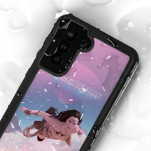 Wonder Woman 1984 (2020) Flying Pose Galaxy S24 Plus Waterproof Case