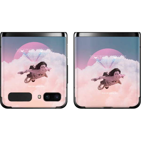Wonder Woman 1984 (2020) Flying Pose Galaxy Z Flip Skin