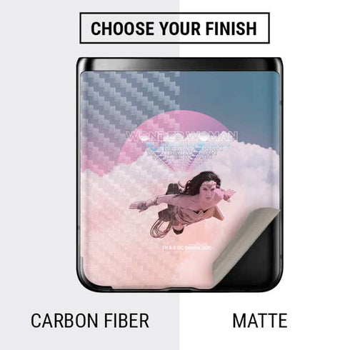 Wonder Woman 1984 (2020) Flying Pose Galaxy Z Flip Skin