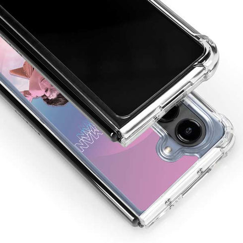 Wonder Woman 1984 (2020) Flying Pose Galaxy Z Fold5 5G Clear Case