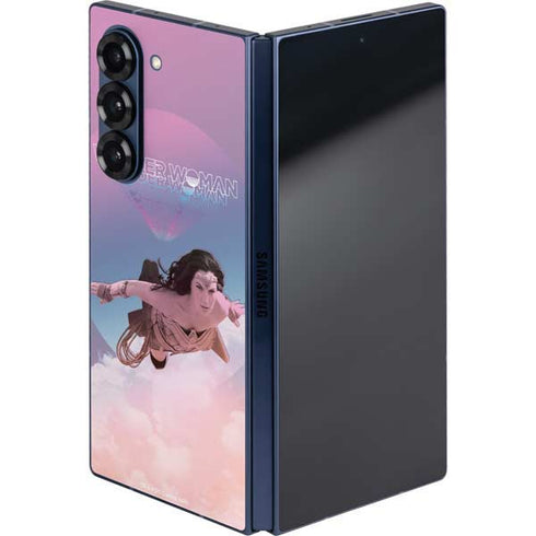 Wonder Woman 1984 (2020) Flying Pose Galaxy Z Fold6 Skin
