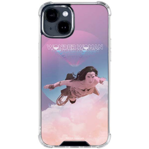 Wonder Woman 1984 (2020) Flying Pose iPhone 15 Clear Case