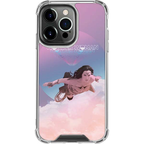 Wonder Woman 1984 (2020) Flying Pose iPhone 16 Pro Max Clear Case