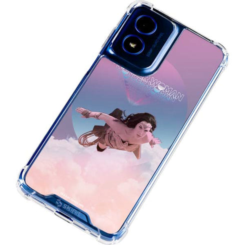 Wonder Woman 1984 (2020) Flying Pose Moto G 5G (2024) Clear Case