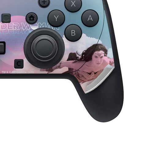 Wonder Woman 1984 (2020) Flying Pose Nintendo Switch 2 (2025) Pro Controller Skin