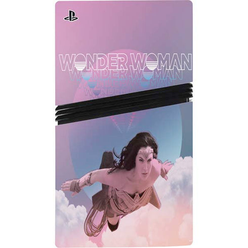 Wonder Woman 1984 (2020) Flying Pose PS5 Pro Console Skin