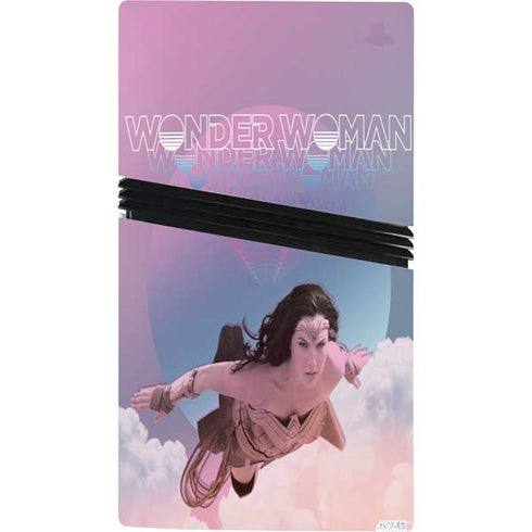 Wonder Woman 1984 (2020) Flying Pose PS5 Pro Console Skin