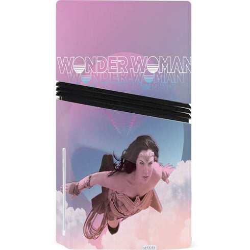 Wonder Woman 1984 (2020) Flying Pose PS5 Pro Disk Console Skin