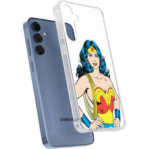 DC Comics Wonder Woman Galaxy A35 5G Clear Case