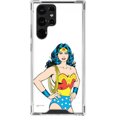 DC Comics Wonder Woman Galaxy S23 Ultra Clear Case