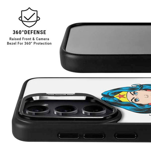 DC Comics Wonder Woman Galaxy S25 Plus Kickstand Case