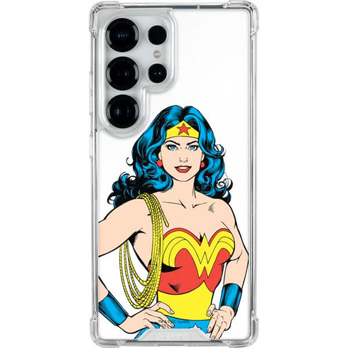 DC Comics Wonder Woman Galaxy S25 Ultra Clear Case