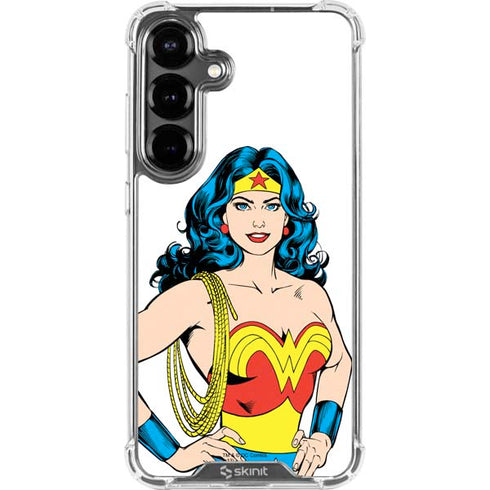 DC Comics Wonder Woman Galaxy S26 Clear Case