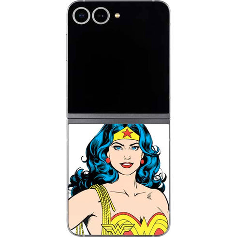 DC Comics Wonder Woman Galaxy Z Flip6 Skin