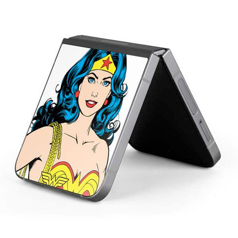 DC Comics Wonder Woman Galaxy Z Flip6 Skin
