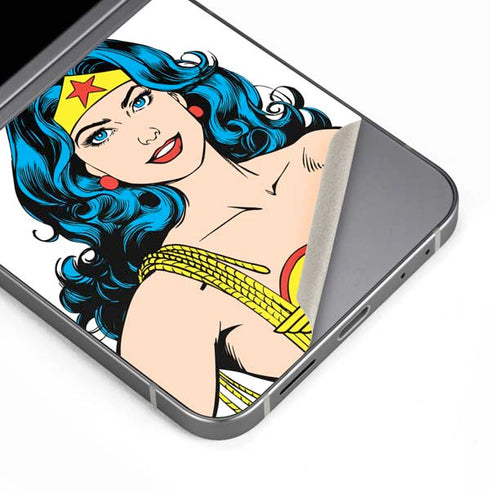 DC Comics Wonder Woman Galaxy Z Flip6 Skin