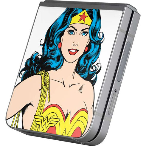 DC Comics Wonder Woman Galaxy Z Flip6 Skin