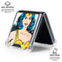 DC Comics Wonder Woman Galaxy Z Flip6 Clear Case