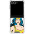 DC Comics Wonder Woman Galaxy Z Flip7 Clear Case