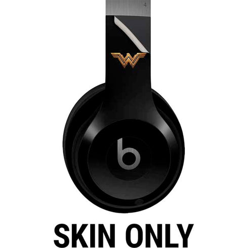 DC Comics Wonder Woman Gold Emblem Beats Solo 4 Wireless Headphones Skin