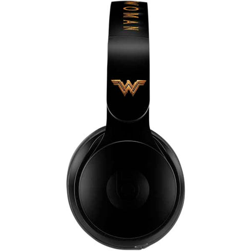 DC Comics Wonder Woman Gold Emblem Beats Solo Pro Skin
