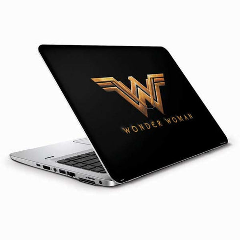DC Comics Wonder Woman Gold Emblem HP Elitebook Skin