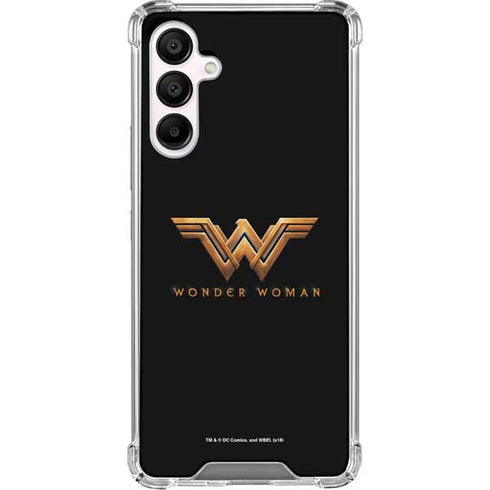DC Comics Wonder Woman Gold Emblem Galaxy A16 5G Clear Case